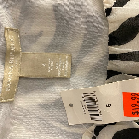 Banana Republic Zebra Print Dress - Picture 6 of 6